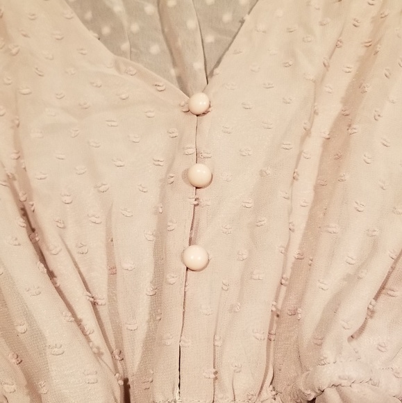 Drawstring Waist Solid Romper - Picture 2 of 8